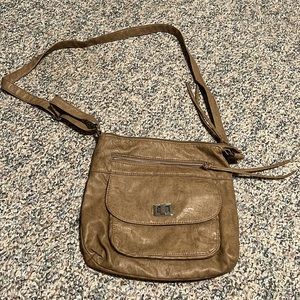 Bueno brown cross body bag